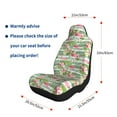 thumbnail image 5 of Pofeuu Tropical Flamingo Print Automotive Car Seat Covers Flat Cloth Full Set Seat Covers,Car Seat Covers front seats for Cars Trucks and SUVs-1, 5 of 9