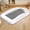 Grey & white, variant on 53 Inch Small Inflatable Air Bed with Bumpers, Portable Blow up Mattress with for Home, Camping, Travel
