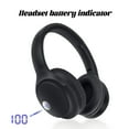 thumbnail image 4 of Active Noise Cancelling Headphones, 70 Hours Playtime Bluetooth Headphones Wireless with Microphone, Transparency Mode, Deep Bass and Hi-Fi Stereo Sound Over Ear Headphones for Travel Office, 4 of 8