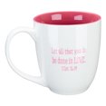 thumbnail image 2 of It Takes a Big Heart Ceramic Teacher Coffee Mug - 1 Corinthians 16:14, 2 of 3