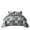 Gray, variant on Dintszyayue Grid Patchwork Quilt Set Queen Size,3Pcs Blue Bedding Set Lightweight Adult(90"x 96")