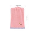 thumbnail image 2 of DPTALR Towel Leaves Embroidered With Letters Absorbent For The Home Home Partner Face Hand Towel, 2 of 6