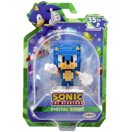 Sonic The Hedgehog 35th Anniversary Digital Sonic Mini Figure