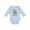 AE-Light Blue, variant on Daddys Nap Buddy Sloth Boys or Girls Long Sleeve Baby Bodysuit