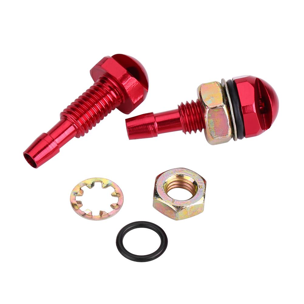 Mgaxyff Windshield Washer Nozzle, 2pcs Universal Aluminum Alloy Car Auto Front Windshield
