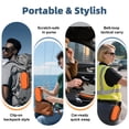thumbnail image 4 of Estuche Doble para Anteojos de Sol Fintie Naranja de Nylon para Hombre y Mujer, 4 of 8