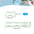 thumbnail image 2 of Uxcell Gel Wrist Rest, Gel Mouse Pad Mouse Wrist Support for Keyboard and Mouse Ergonomic,Pad Set Cyan, 2 of 7