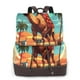 thumbnail image 1 of Balery Cool Camel Oasis Vibes Mochila de Cuero para Mujeres, Gran Capacidad, Bolsa de Viaje Multifuncional, Mochila de Cuero y Bolsa de Hombro para Mujeres, 1 of 4