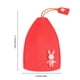 thumbnail image 2 of Estuche para llaves Carteras de dibujos animados Gato Ciervo Conejo Mini soporte para automóvil Suave (conejo) Rojo, 2 of 4