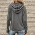 thumbnail image 3 of Sudadera con capucha de Manga larga para Mujer Gibobby Gris XL, 3 of 5
