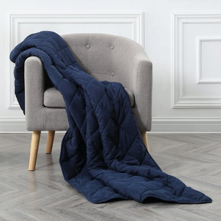 BlanQuil - 12-lb. - Basic Weighted Blanket - Navy