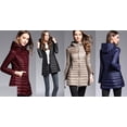 thumbnail image 1 of Chamarra Larga Mujer Abrigo De Invierno Ultraligero Acolchad Dara Baby  Dam0018, 1 of 3