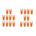 thumbnail image 1 of Almencla 20 Pieces Plastic Orange Color Bow Insert Pin Nock SHAFT TAILS, 1 of 8