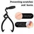 thumbnail image 5 of Double Claw Handheld Log Tongs with Non-Slip Grip, Log Lifting, Handling, Dragging Carrying Tool, Black 10inch/16inch/20inch, 5 of 7