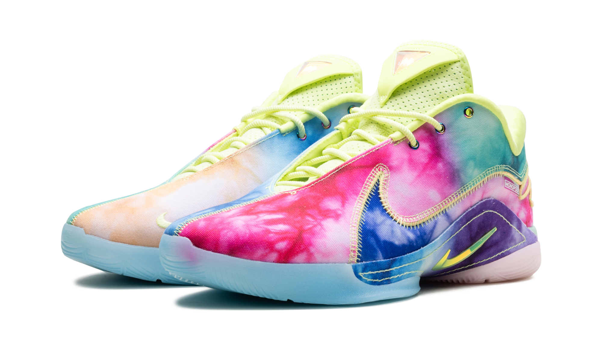 NIKE MENS LeBron 22 "What the Monopoly Tie-Dye (Translucent Outsole)" HV8080 300 from Stadium Goods