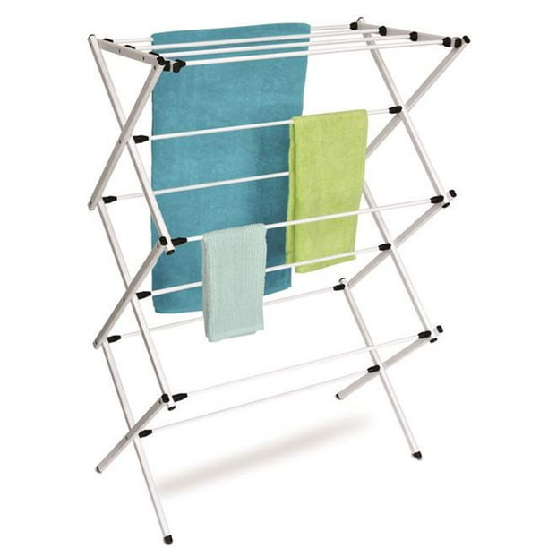 Homz 6406011 42 x 14 x 29.43 in. Metal Clothes Drying Rack