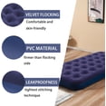 thumbnail image 2 of Matelas Gonflable Taille Simple Shiqi, Matelas Gonflable pour Camping, 2 of 4