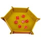 thumbnail image 3 of Bandeja hexagonal para dados Zulema Organizador de bandejas hexagonales de dados Amarillo 24,5x24,5 cm, 3 of 7