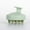 Green, variant on 1pc Silicone Shampoo Brush Body Massage Brush Bath Shower Brush Salon Hairdressing Tool Scalp Massage Comb Hair Washing Comb