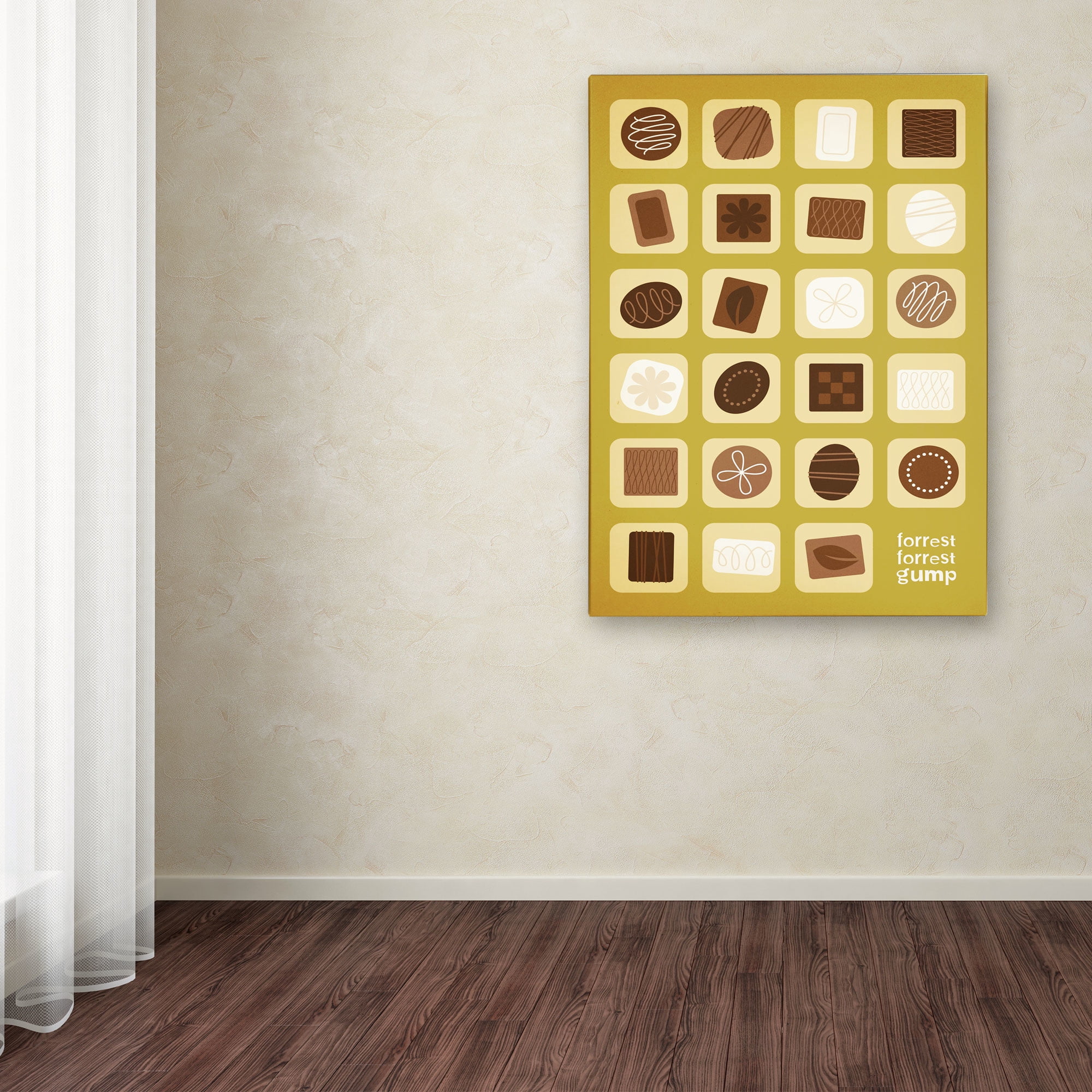 Megan Romo 'Forrest Gump' Canvas Art 16 x 24