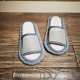 thumbnail image 1 of Pantuflas de madera para limpieza de baldosas, de un solo color, estilo japonés, sencillas, borrables, para parejas, 1 of 6