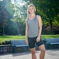 thumbnail image 4 of Expert Brand Women's Airstretch Lite Trident Tank Top, Heather Black, XXL, 4 of 7