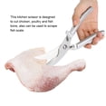 thumbnail image 2 of Stainless Steel Kitchen Scissor Poultry Chicken Fish Bone Shear Cooking Tool, 2 of 10