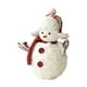 thumbnail image 2 of Decoración de mesa de muñeco de nieve navideño Decoración de mesa navideña Decorativa Festiva L, 2 of 9