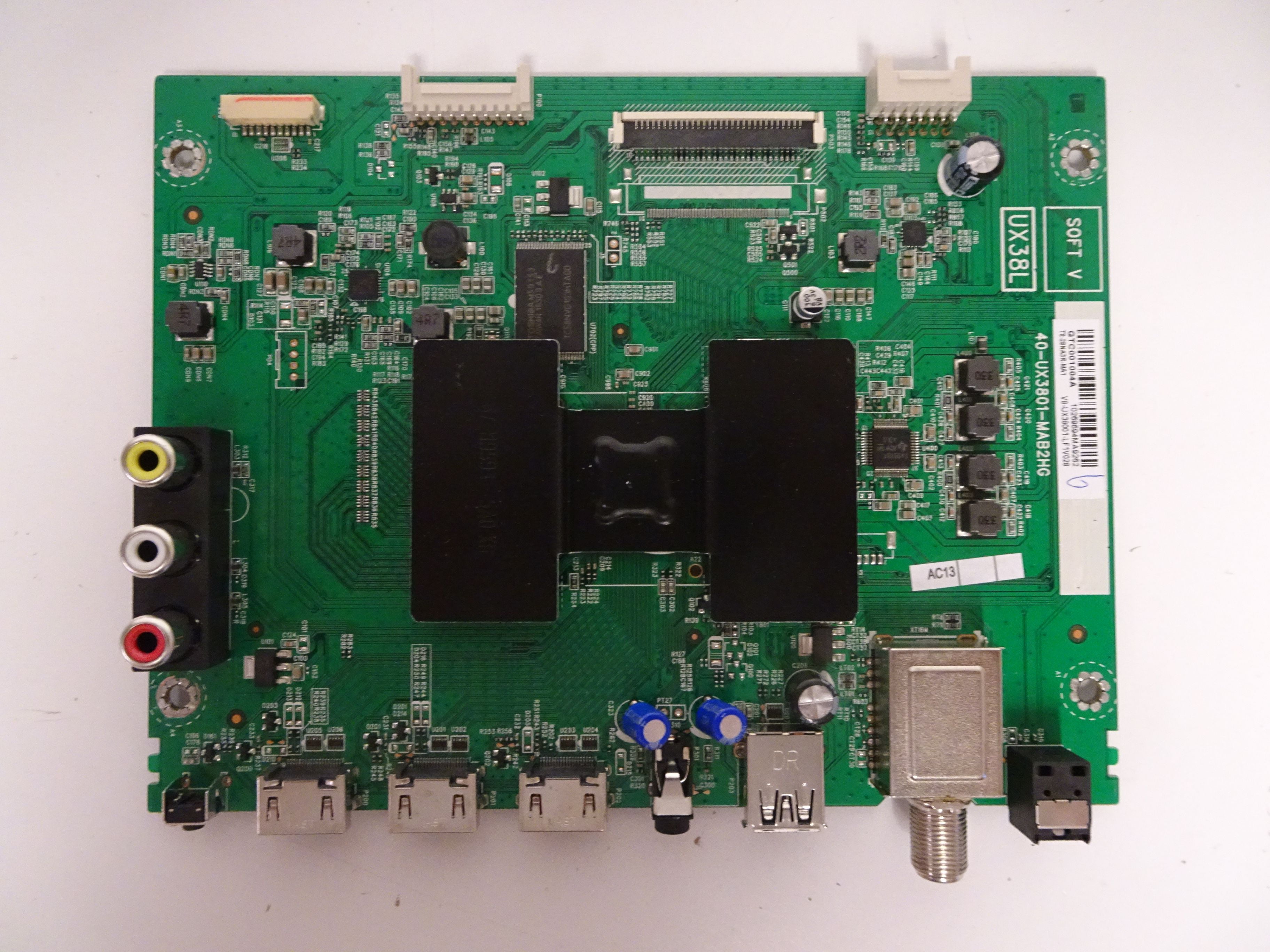 TCL 32S301 32S305 Main Board (40UX3801MAB2HG) T828NA3RMA1