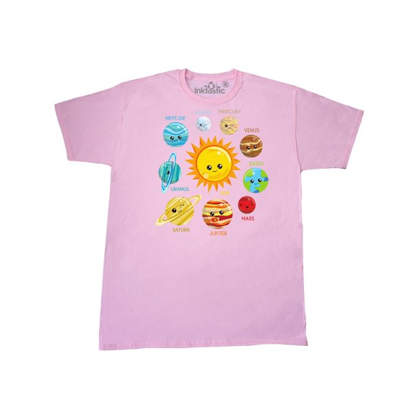 t shirt with planets
