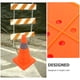 thumbnail image 3 of Cono de tráfico plegable de 2 piezas, cono de seguridad vial para estacionamientos, control de tráfico y seguridad vial., 3 of 6
