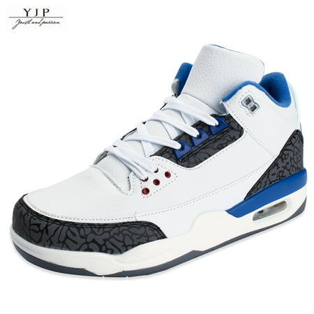 YJP Men's High Top Sneakers Basketball Shoes Sport Athletic