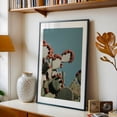 thumbnail image 5 of Prickly Pear V - Visalia California Photography Cactus Desert Nature Botanical Minimalist Summer Scenic Black Framed Wall Art Print 20 x 30 inches, 5 of 8