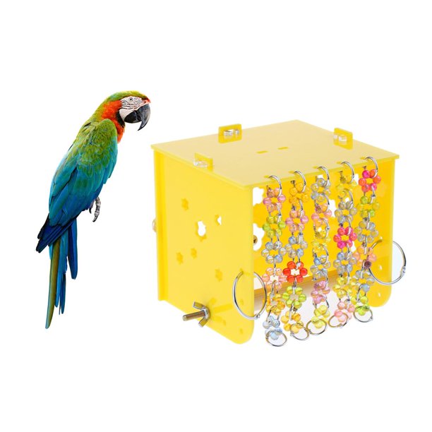 Bird Platform Parrot Stand Playground Cage Accessories Budgie Exercise