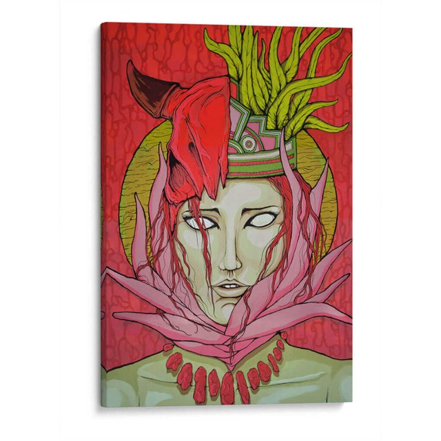 Cuadro decorativo - Diosa del Mezcal, Yorckh 90x135 Canvas Lab Ilustraciones,
