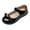 Black, variant on Otqutp Little Girls Shoes Children Shoes Student Shoes Single Soes Children Performance Princess Doudou Small Leather Shoes