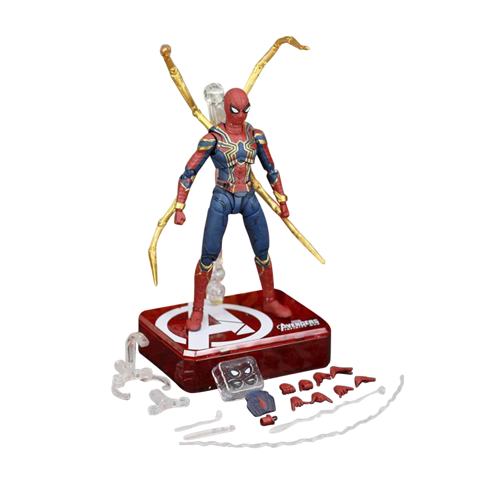 Iron SpiderMan and Claw SpiderMan Action Figures Kuwait Ubuy