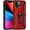 Red, variant on for iPhone 13 Pro Max case, Extreme Protection Military Dual Layer Protective Cover with 360 Degree Swivel Ring Kickstand Blue
