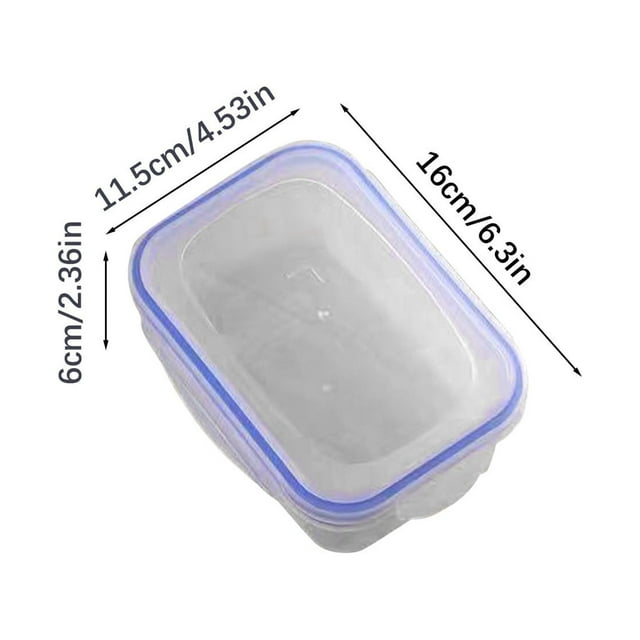 Plastic Storage Containers Microwave Plastic Preservation Box Set, Refrigerator Lunch Box, Sealed, Heatable Food Storage Box
