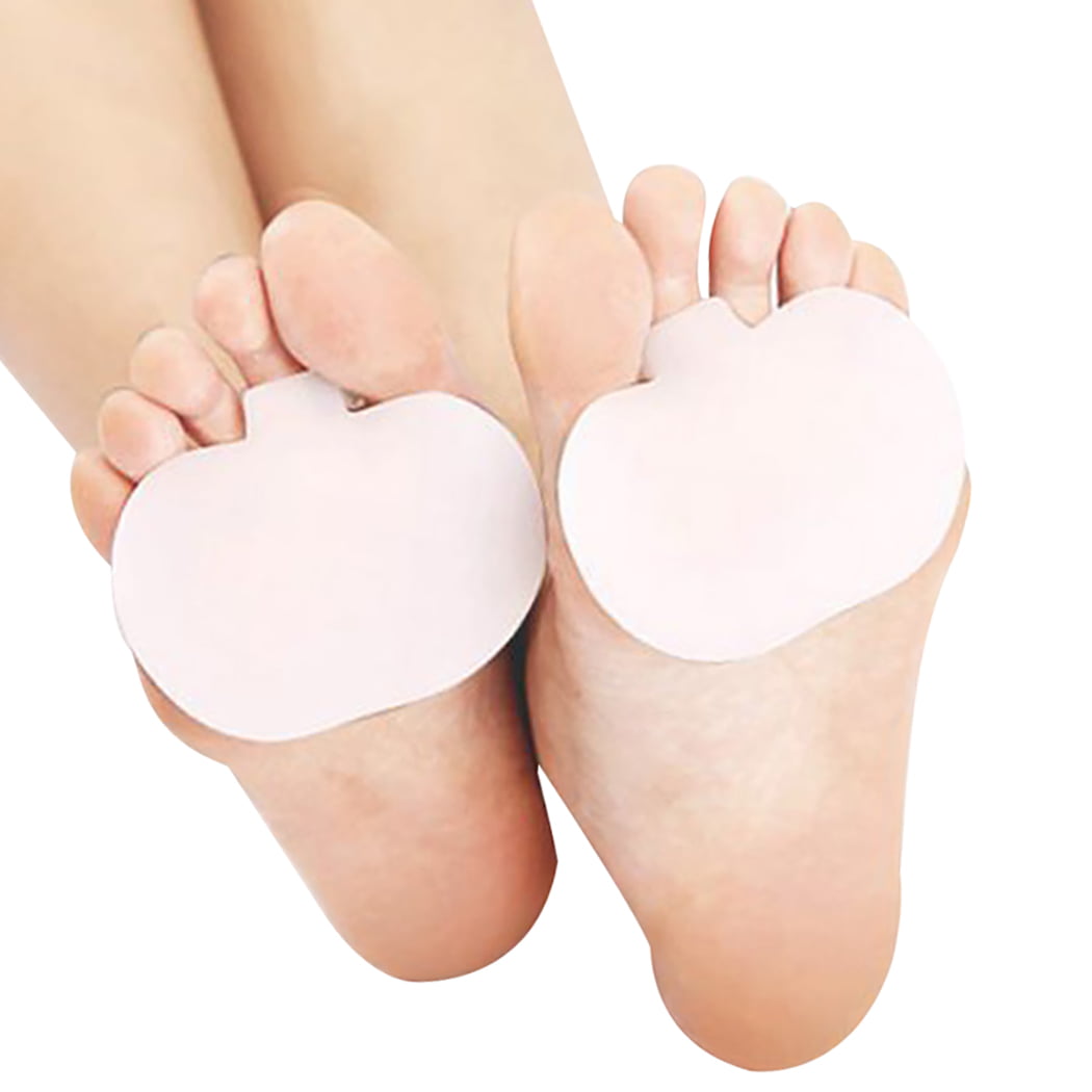 1 Pair Forefoot Cushion Metatarsal Pads Pain Relief Silicone Gel Bunion Protect 