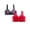 Dark Gray, variant on Gymayou 2 Pack Women Adjustable Shaping Bra No Underwire Comfortable Supportive Wireless Bralette Breathable Soft Stretch Bras Moss Green L