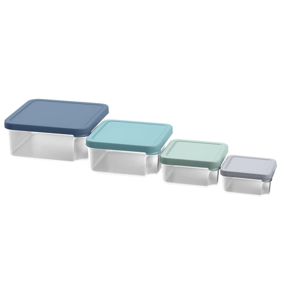 Frame Set of 4 Storage Containers,14oz.,31oz.,66.5oz.,115oz.