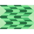 thumbnail image 1 of Ahgly Company Machine Washable Indoor Rectangle Transitional Jade Green Area Rugs, 2' x 4', 1 of 7