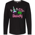thumbnail image 3 of Inktastic It's My Birthday Unicorn Long Sleeve T-Shirt, 3 of 5