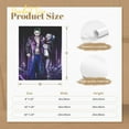 thumbnail image 3 of Harley Quinn Joker Animated Canvas Decorative Poster Art Picture Painting Bedroom Painting Decor Dinner Room Living Room Posters Gift Unframe Wall Poster 20"x24", 3 of 7