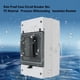 thumbnail image 3 of Caja De Disyuntor De CC, Caja De Distribución De Energía Para Exteriores Diseño Interno Y Externo Racional Resistente IP66 A Prueba De Lluvia A Prueba De Impactos Para, 3 of 7