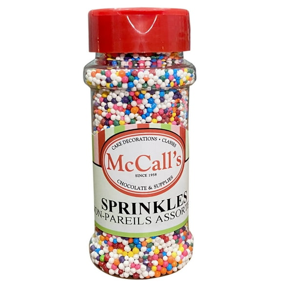 SPRINKLES NON-PAREIL MINI RAINBOW 100g