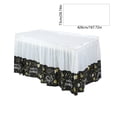 thumbnail image 3 of HongHeng Plastic Table Skirts for Rectangle Tables Disposable Ruffle Table Skirts for Party Wedding Reception Birthday, 3 of 6