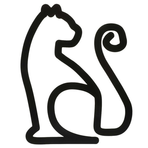 Metal Cat Wall Decor Iron Cat Wall Art Decor Living Room Wall Hanging Adornment