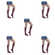 thumbnail image 1 of Calcetines Altos Sonducket Rayas Fucsia para Juegos Deportivos Día de San Valentín, 1 of 4